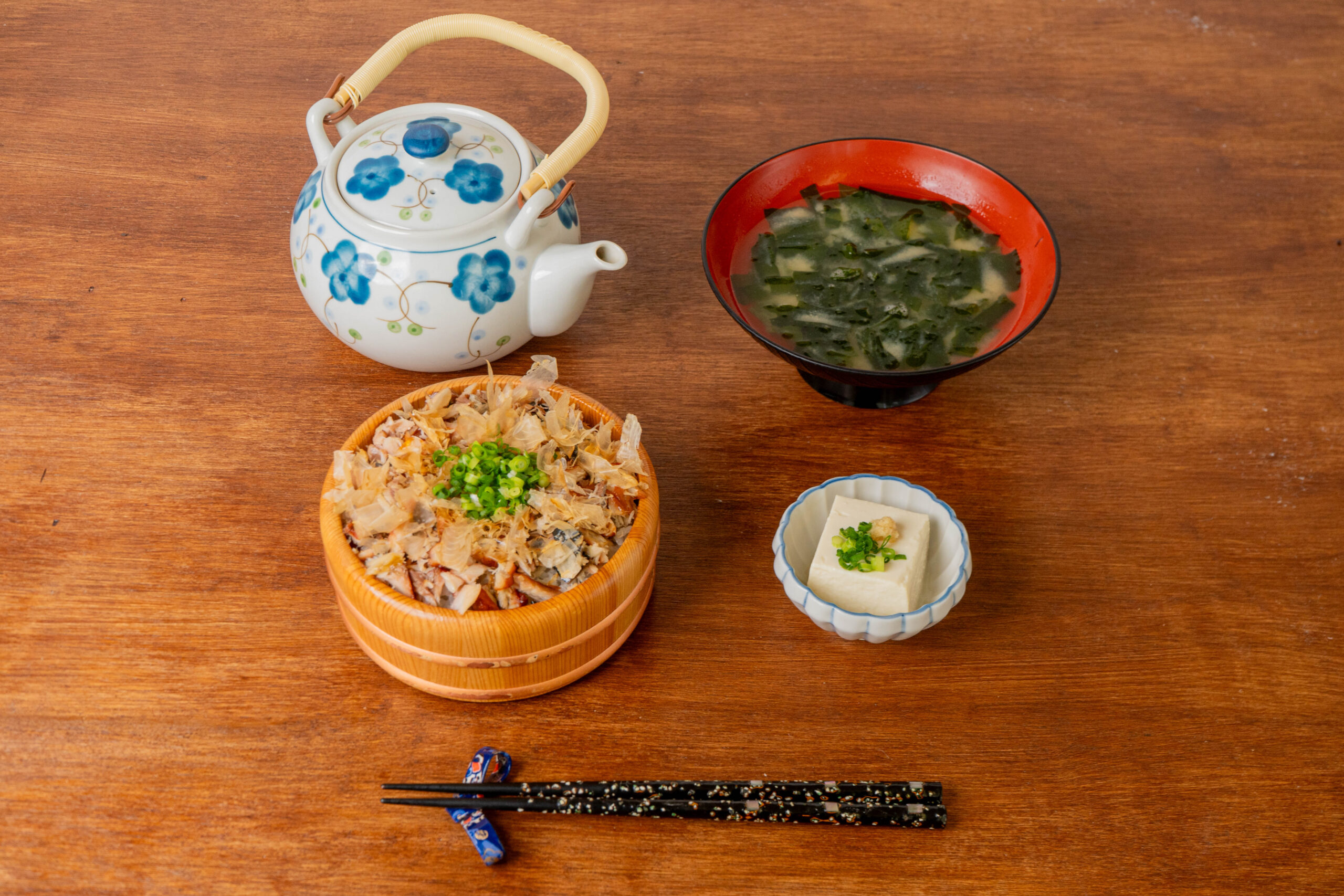 「若狭おばま醤油干し」ねこまんま丼