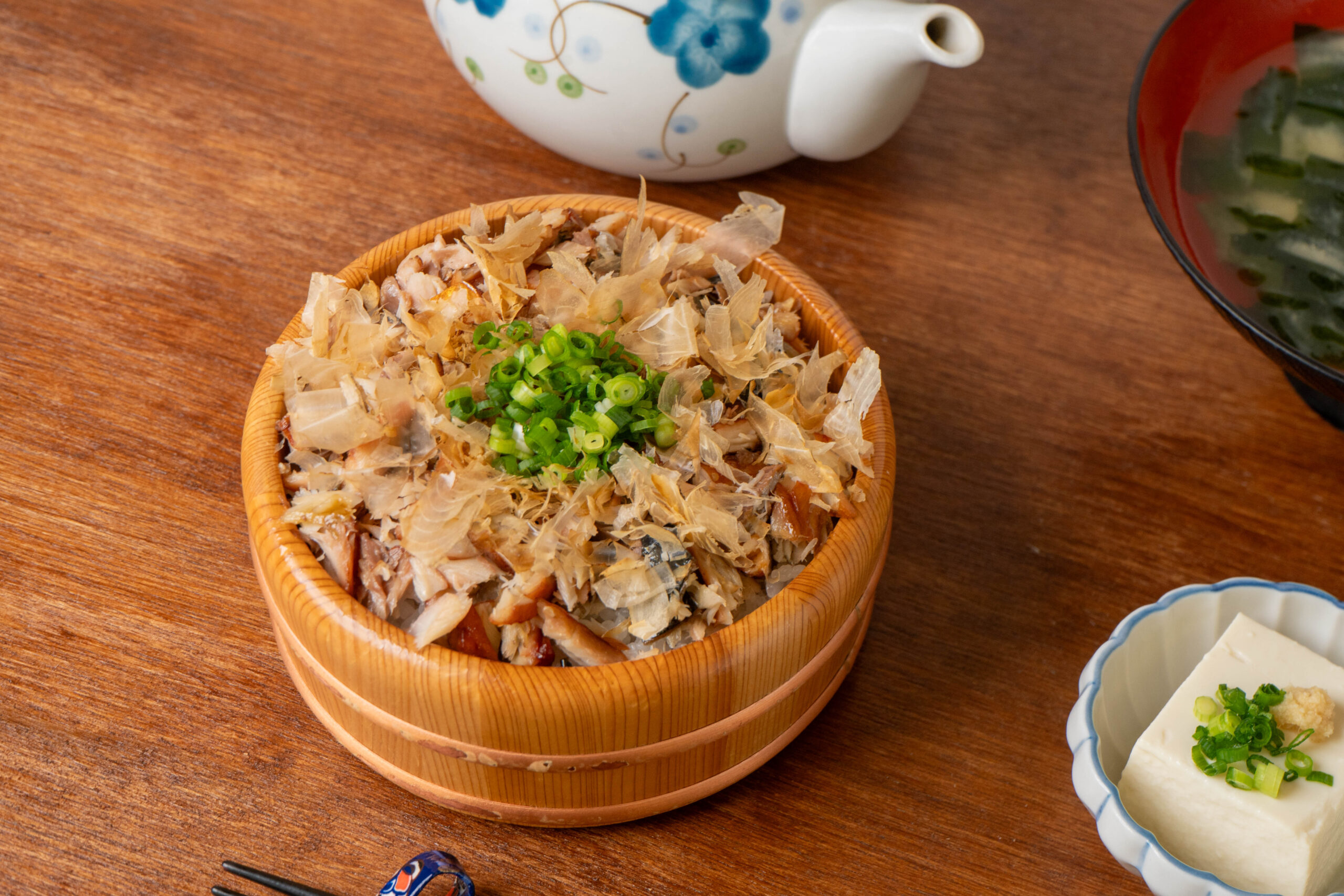 「若狭おばま醤油干し」ねこまんま丼
